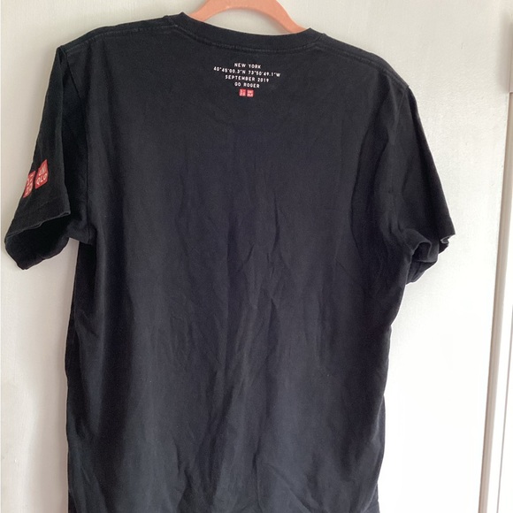 2019 US Open NYC Black Roger Federer GO UNIQLO Tennis T shirt S men’s collector - Picture 3 of 7